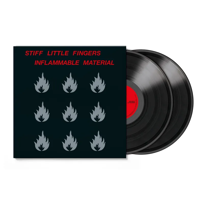 Viral STIFF LITTLE FINGERS - Inflammable Material (2025 Remaster) Double Vinyl LP