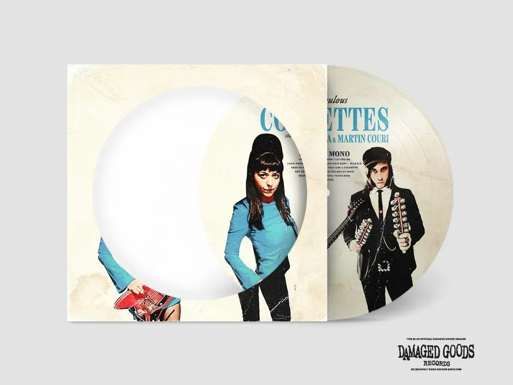 Big Sale THE COURETTES - Back In Mono- Vinyl LP - Picture Disc