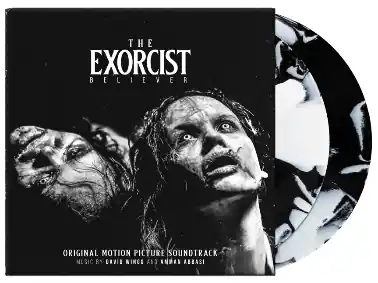 THE EXORCIST : Believer - Original Motion Picture Soundtrack - Black and White Swirl Double Vinyl LP No Minimum Order