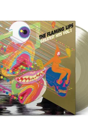 THE FLAMING LIPS - Greatest Hits Vol 1 - Gold Vinyl LP Direct From Factory