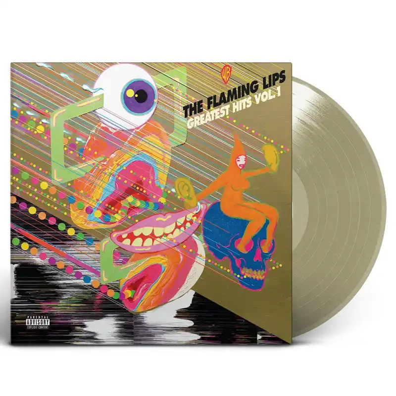 THE FLAMING LIPS - Greatest Hits Vol 1 - Gold Vinyl LP Direct From Factory