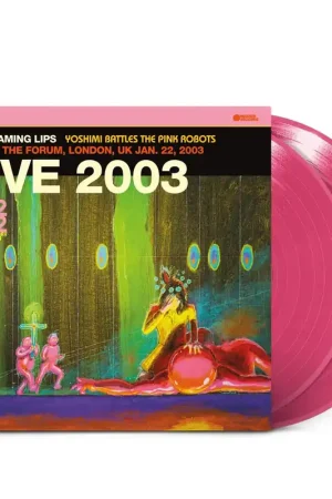 THE FLAMING LIPS - Live at The Forum, London, UK, January 22, 2003 - Double Pink Vinyl LP Weekend Sale