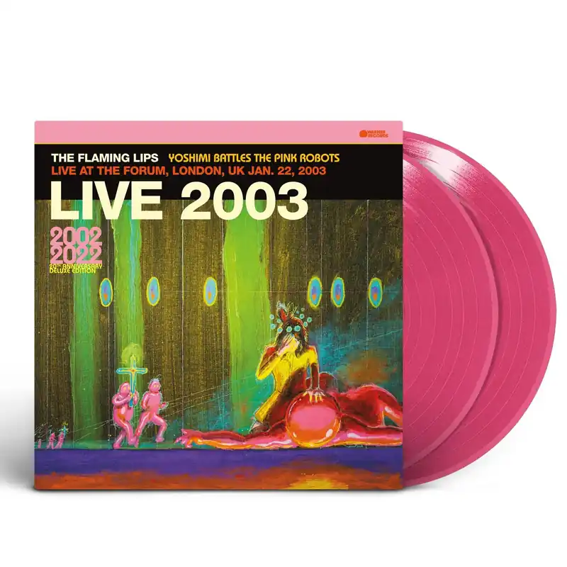 THE FLAMING LIPS - Live at The Forum, London, UK, January 22, 2003 - Double Pink Vinyl LP Weekend Sale