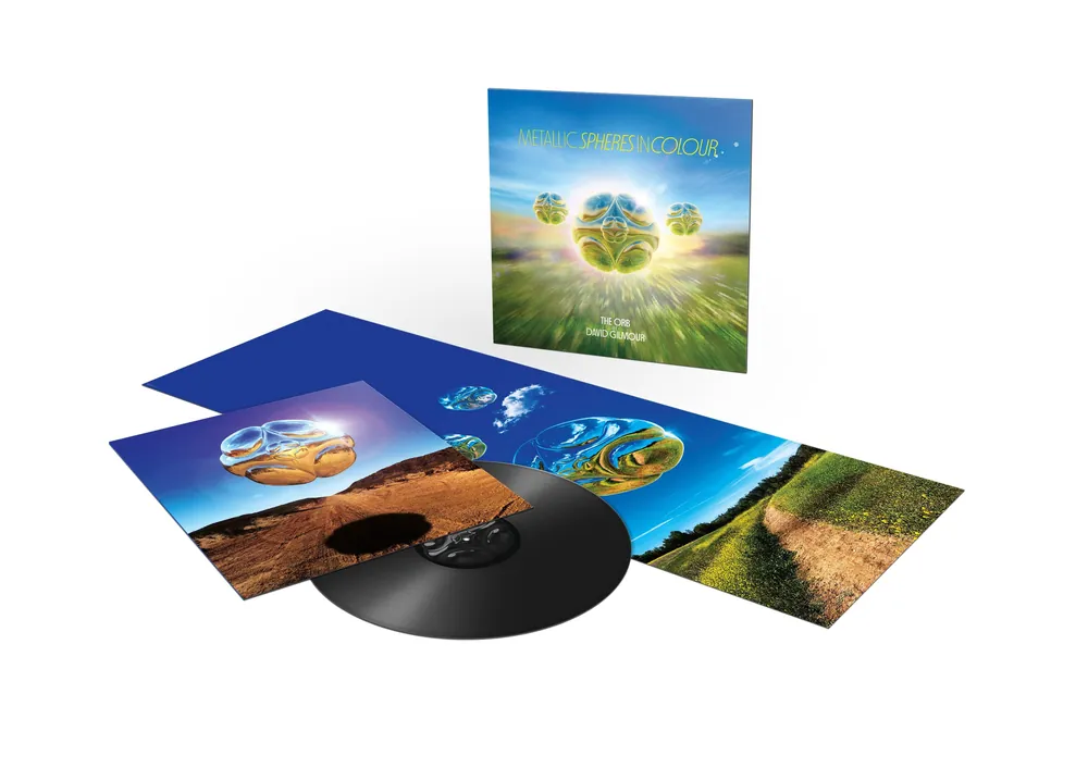 Direct From Manufacturer THE ORB AND DAVID GILMOUR - Metallic Spheres In Colour - Vinyl LP