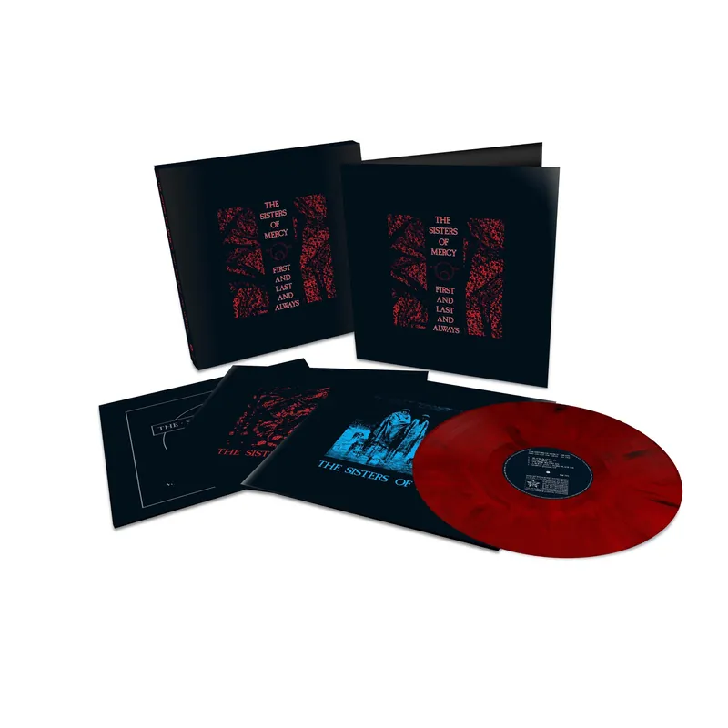 THE SISTERS OF MERCY - First And Last And Always - 4LP Box Set (Red/Black |Marble LP) Next Day Delivery