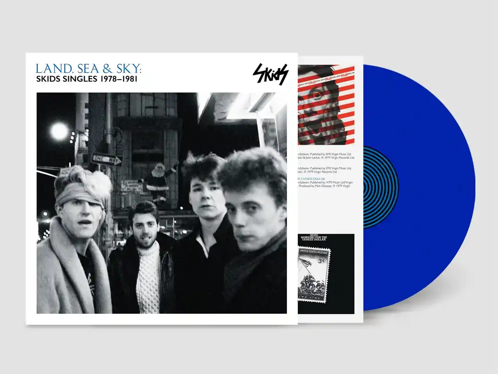 Fresh Stock THE SKIDS - Land, Sea And Sky : Skids Singles 1978-1981- Limited Vinyl LP
