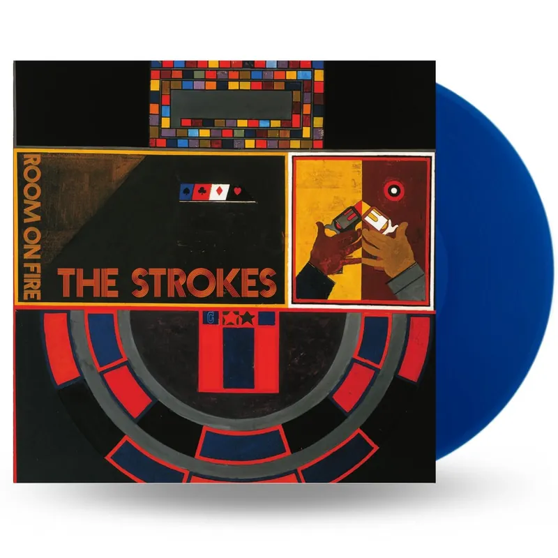 THE STROKES - Room On Fire - Blue Vinyl LP Reissue Last Chance