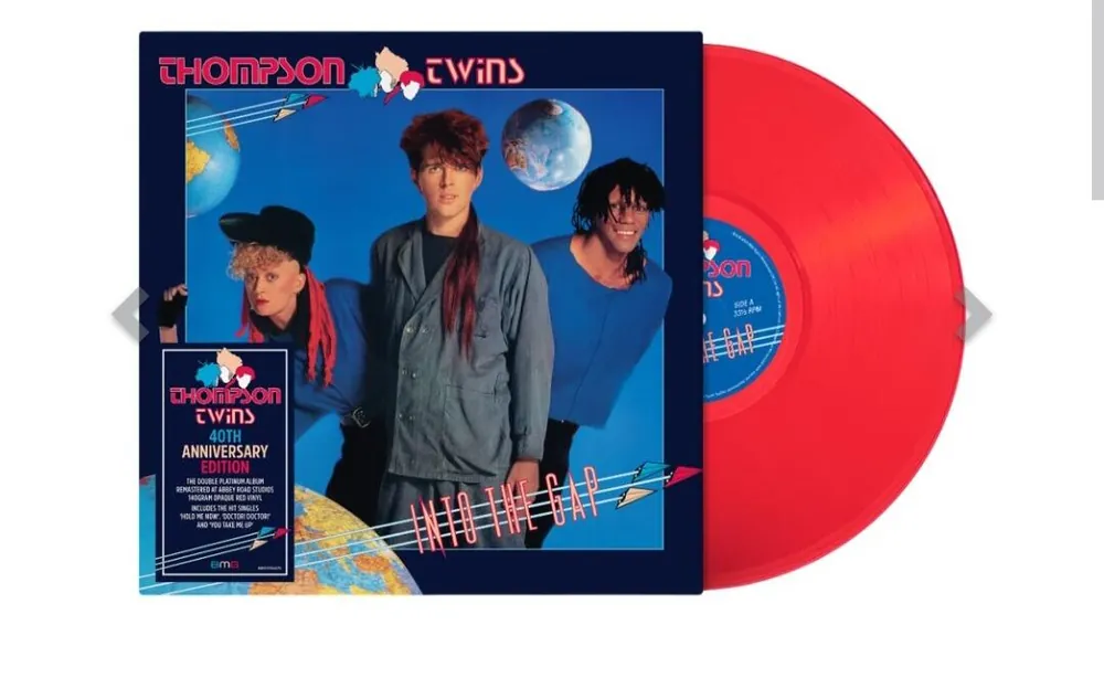 Bargain THE THOMPSON TWINS - Into The Gap - Red Coloured Vinyl LP - ABBEY ROAD REMASTER