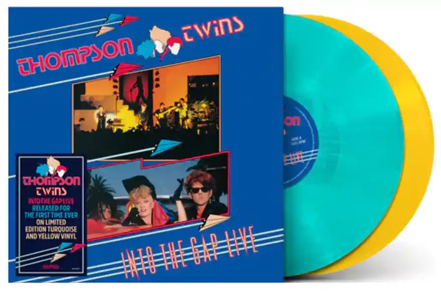 Instant Buy THE THOMPSON TWINS - Into The Gap Live - Double Coloured Vinyl LP
