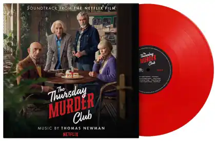 THE THURSDAY MURDER CLUB - Original Soundtrack - Red Vinyl LP While Supplies Last