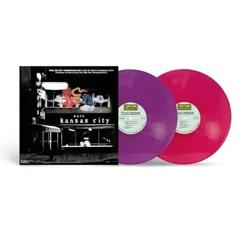 THE VELVET UNDERGROUND - Live At Max's Kansas City - Double Coloured Vinyl LP Expanded/Remastered Trusted Brand
