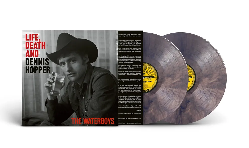 THE WATERBOYS - Life, Death And Dennis Hopper - Double Vinyl LP Genuine