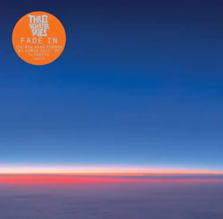THREE QUARTER SKIES - Fade In - VInyl LP - LImited Orange Sun Vinyl High Quality