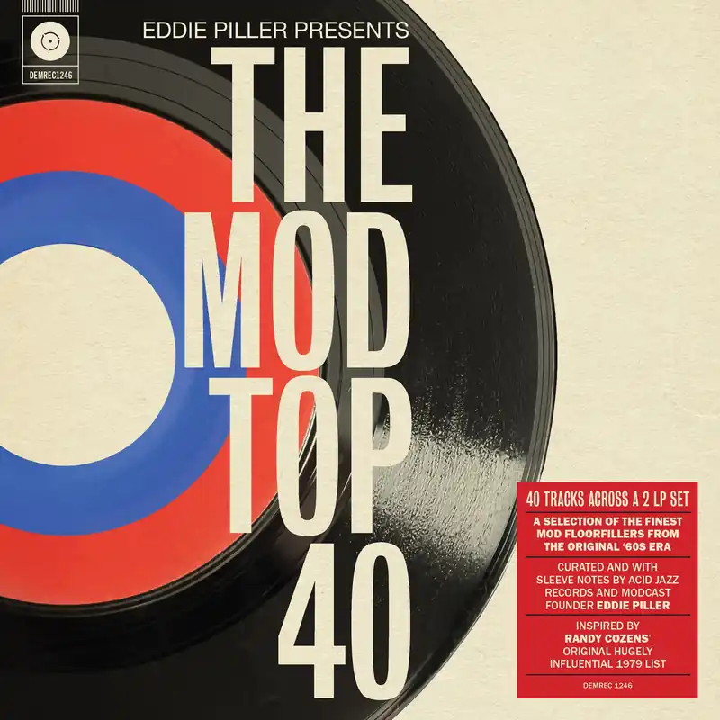 While Supplies Last VARIOUS ARTISTS - Eddie Piller Presents: Mod Top 40 - Double Vinyl LP