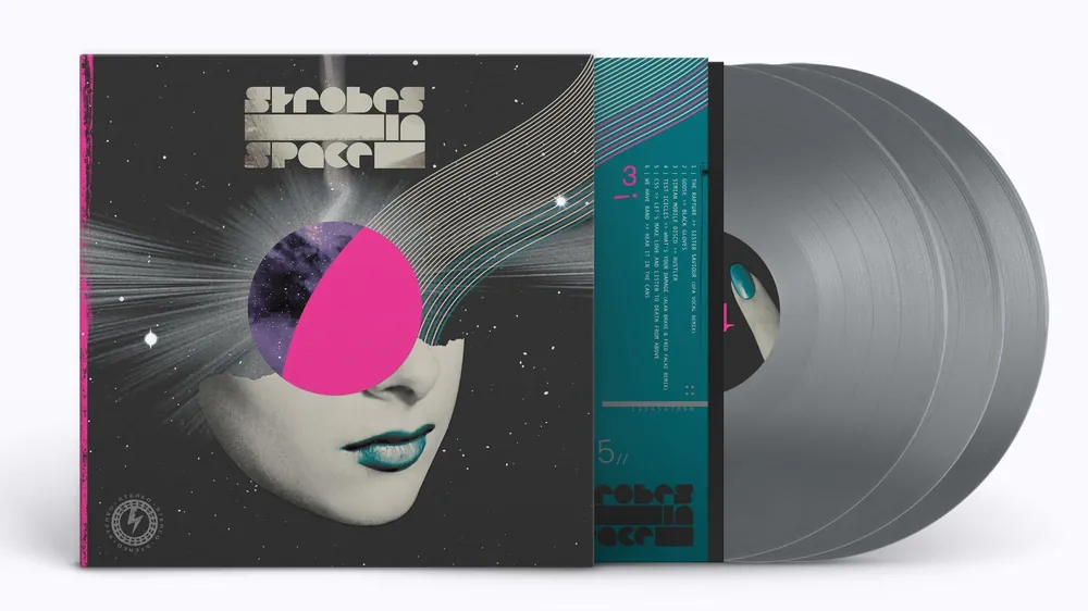 Deal VARIOUS ARTISTS - Strobes in Space (Indie Sleaze, Nu Rave & Future Disco 2000-2009) Triple Vinyl LP