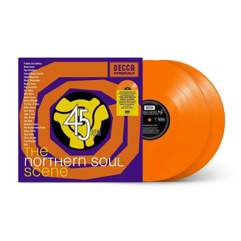 VARIOUS ARTISTS - The Northern Soul Scene - Double Orange Vinyl LP Shop Now