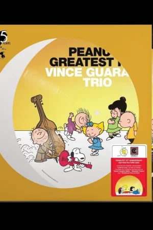 VINCE GUARALDI TRIO - Peanuts Greatest Hits - 75th Anniversary Picture Disc - Vinyl LP Seasonal Sale