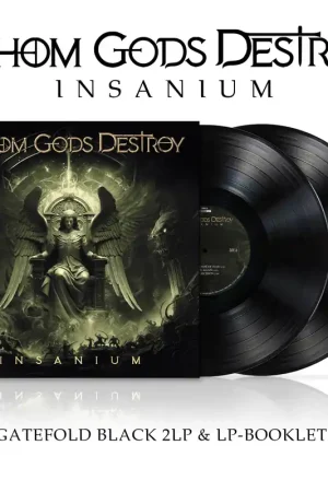 WHOM GODS DESTROY - Insanium - Double Vinyl LP Direct From Manufacturer