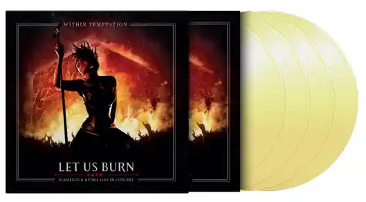 WITHIN TEMPTATION - Let Us Burn: Elements & Hydra Live In Concert - 4LP Vinyl Set - Limited Numbered Edition Exclusive Offer