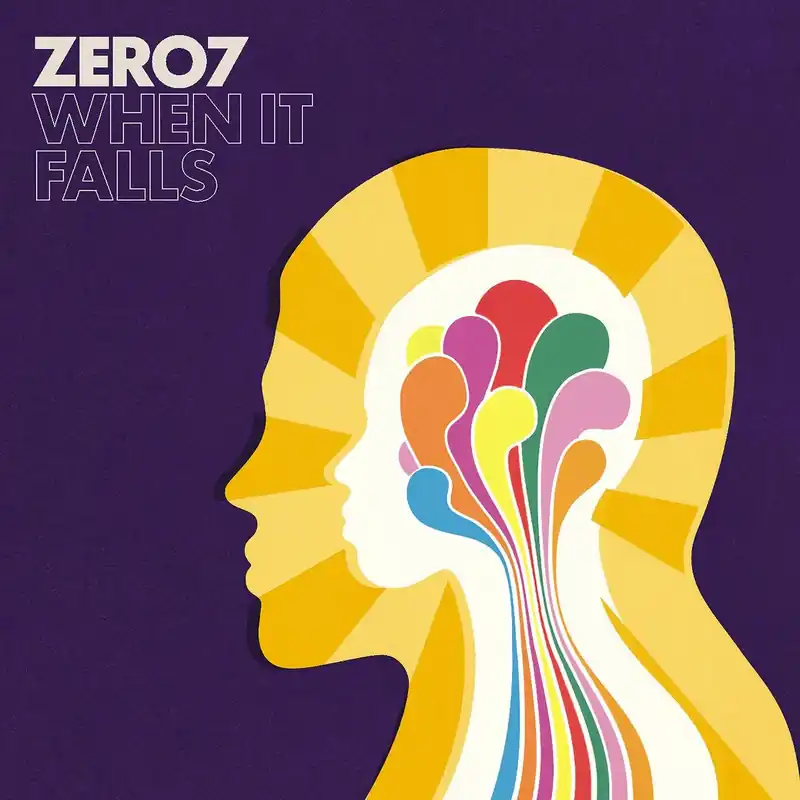 ZERO 7 - When It Falls - Double Vinyl LP - 20th Anniversary Edition (Translucent Orange and Green Coloured Vinyl) Holiday Sale
