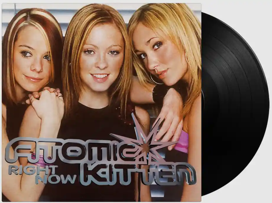 Luxury **PRE-ORDER** ATOMIC KITTEN - Right Now - Vinyl LP - First Time On Vinyl