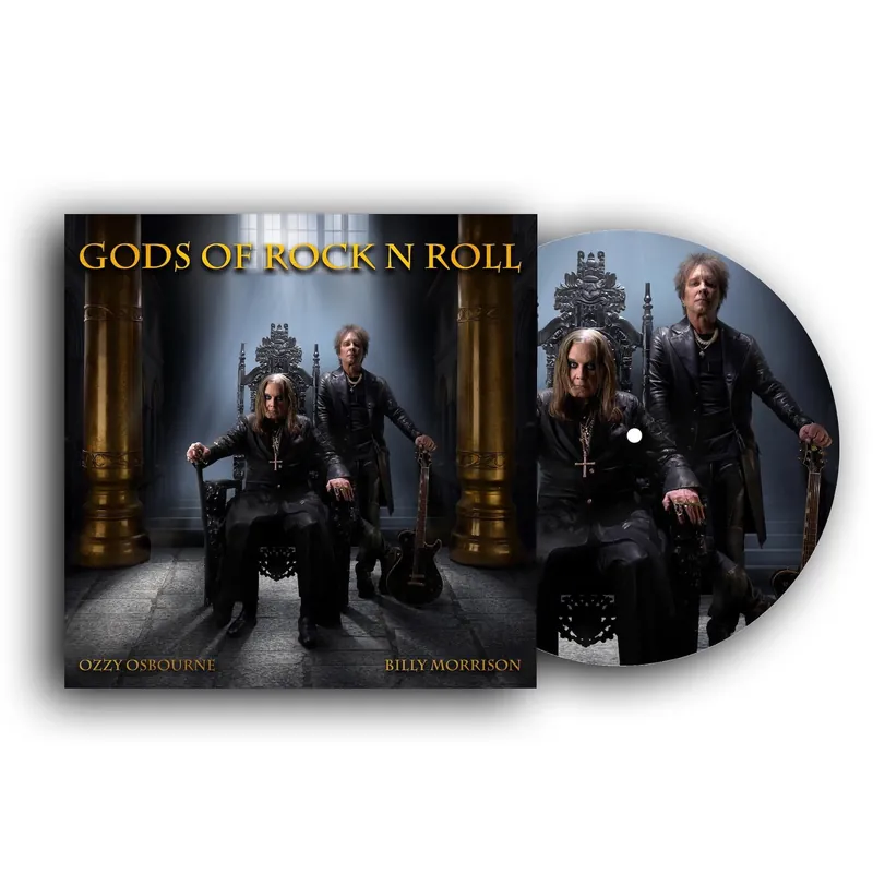 **PRE-ORDER** BILLY MORRISON / OZZY OSBORNE - Gods Of Rock n Roll - Picture Disc Price Drop