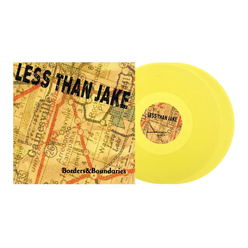 **PRE-ORDER** LESS THAN JAKE - Borders & Boundaries - 25th Anniversary - Double Vinyl LP Super Sale