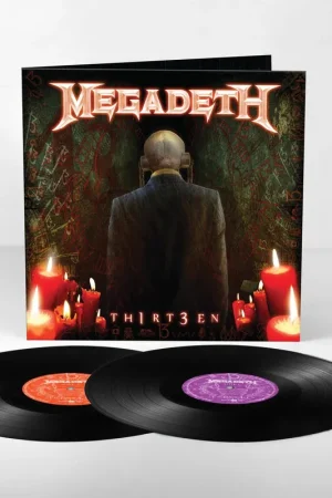 **PRE-ORDER** MEGADETH - Th1rt3en - Double Vinyl LP (Thirteen) Save Now