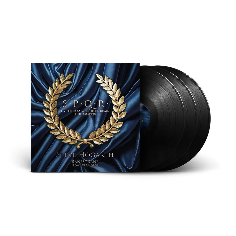 While Supplies Last **PRE-ORDER** STEVE HOGARTH (Marillion) - S.P.Q.R. - (Live from sala sinopoli, roma) - Triple Vinyl LP