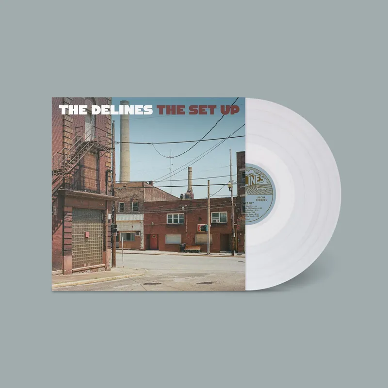 Low Price **PRE-ORDER** THE DELINES - The Set Up - Limited Clear Vinyl LP
