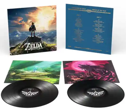 Low Price **PRE-ORDER** The Legend of Zelda: Breath of the Wild (Original Soundtrack) - Double Vinyl LP