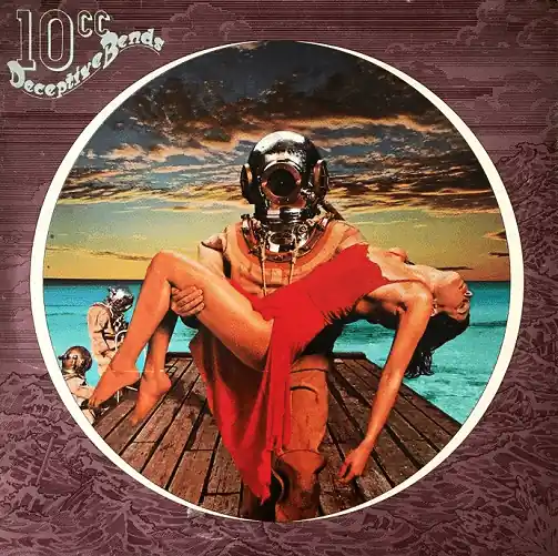 Worldwide Shipping 10CC Deceptive Bends Vinyl Record LP Mercury 1977