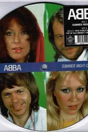 ABBA Summer Night City Vinyl Record 7 Inch Polar 2019 Picture Disc Mega Sale