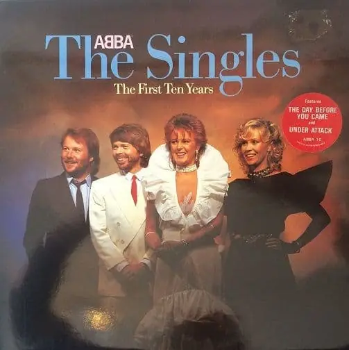ABBA The Singles - The First Ten Years Vinyl Record LP Epic 1982 Express Delivery
