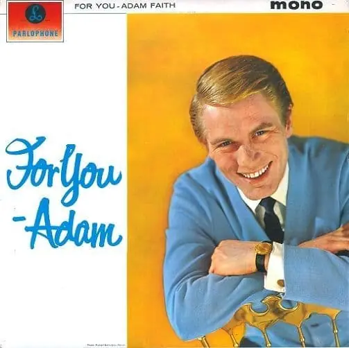 Big Sale ADAM FAITH For You Vinyl Record LP Parlophone 1963