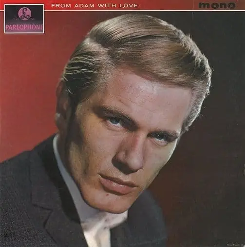 ADAM FAITH From Adam With Love Vinyl Record LP Parlophone 1962 Top Rated