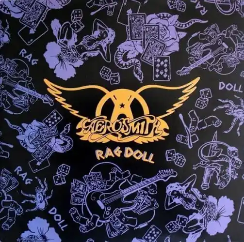 AEROSMITH Rag Doll Vinyl Record 12 Inch Geffen 1990 Certified