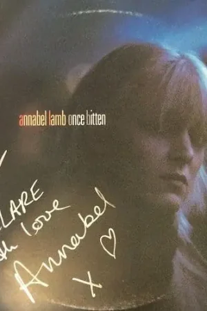 Best Price ANNABEL LAMB Once Bitten Vinyl Record LP A&M 1983 Signed