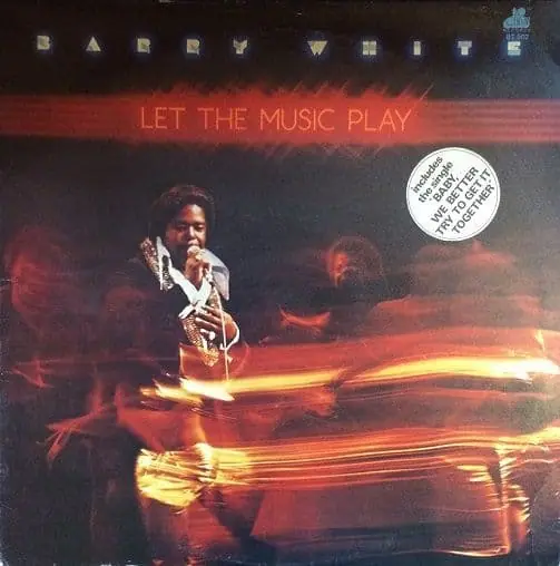 BARRY WHITE Let The Music Play Vinyl Record LP 20th Century 1976 Affordable