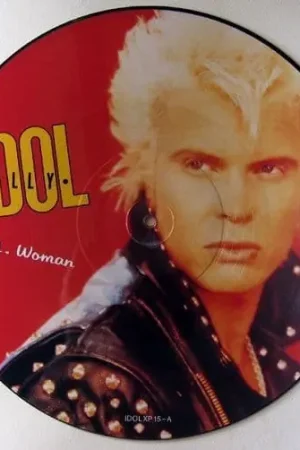 Next Day Delivery BILLY IDOL L A Woman Vinyl Record 12 Inch Chrysalis 1990 Picture Disc