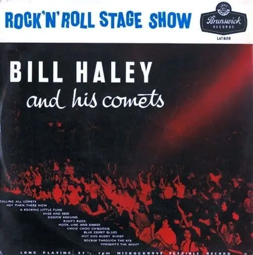 BILL HALEY AND HIS COMETS Rock N Roll Stage Show Vinyl Record LP Brunswick 1956 One Day Deal