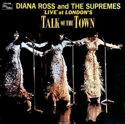 DIANA ROSS AND THE SUPREMES Live At London s Talk Of The Town Vinyl LP German Tamla Motown 1968 Today Only