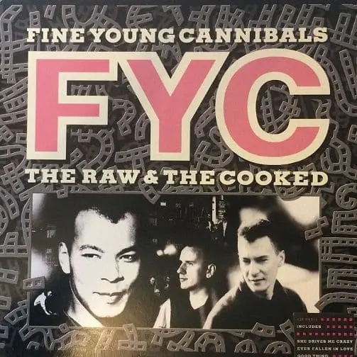 Save Now FINE YOUNG CANNIBALS The Raw & The Cooked Vinyl Record LP London 1988