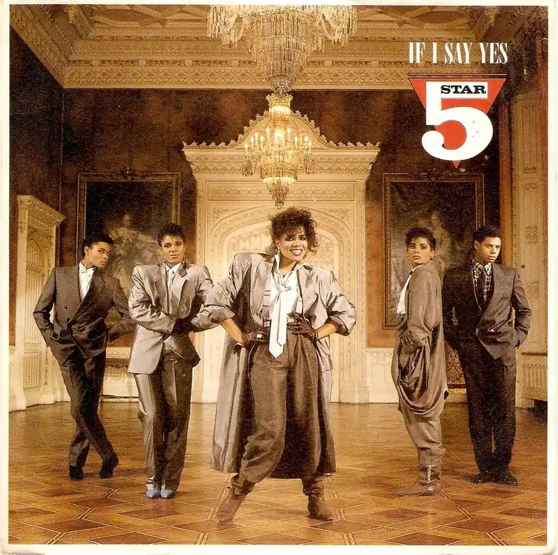 FIVE STAR 5 STAR If I Say Yes Vinyl Record 7 Inch Tent 1986 Price Drop