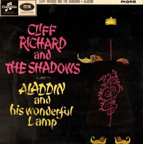 Exclusive Offer CLIFF RICHARD AND THE SHADOWS Aladdin And His Wonderful Lamp Vinyl Record LP Columbia 1964