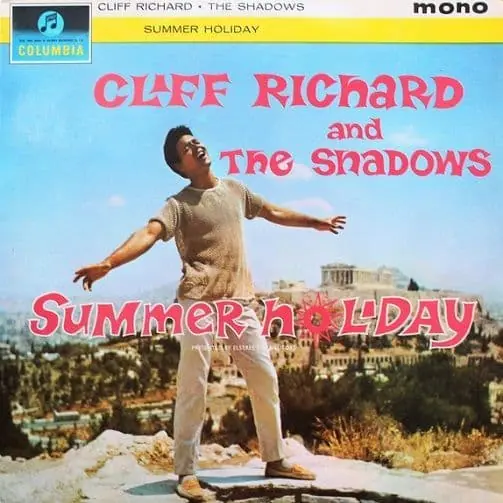 Genuine CLIFF RICHARD AND THE SHADOWS Summer Holiday Vinyl Record LP Columbia 1963