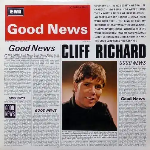 CLIFF RICHARD Good News Vinyl Record LP Columbia Price Cut