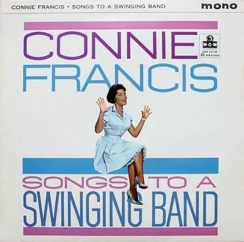 CONNIE FRANCIS Songs To A Swinging Band Vinyl Record LP MGM 1961 Bulk Order