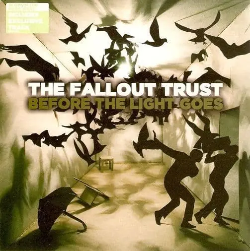 Special Discount THE FALLOUT TRUST Before The Light Goes Vinyl Record 7 Inch At Large 2005 Clear Vinyl