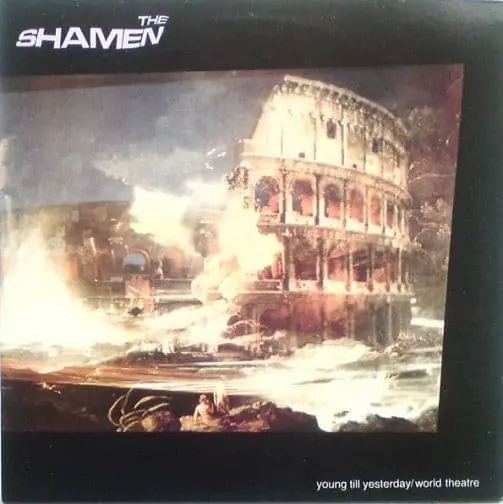 Clearance THE SHAMEN Young Till Yesterday Vinyl Record 12 Inch Moksha 1986
